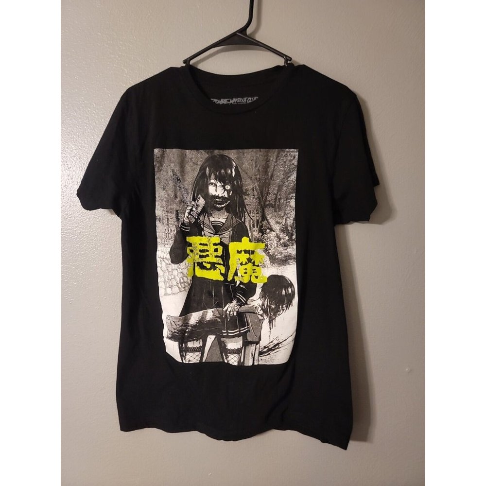 Zombie Makeout Club T-shirt Butcher Love Hurts Anime Size M